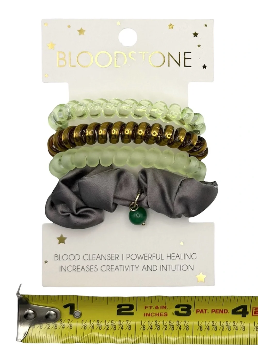 Nordstrom Bloodstone Hair Accessory Set Coil Hair Ties And Scrunchie